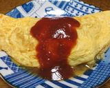 ひき肉と玉ねぎのオムレツ作り方7写真