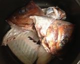 鯛のあら煮作り方1写真