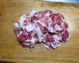 豚肉のクリームスープ作り方2写真