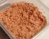 ハーブ入り鮭フレーク作り方1写真