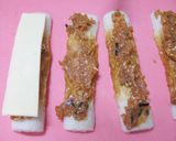 たらこふりかけde明太チーズ巻きちくわ作り方4写真