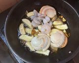 旨味凝縮！エビとホタテのアヒージョ作り方8写真