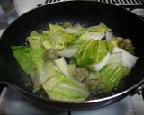 ふたとうり楽しめる餃子キムチスープ作り方3写真