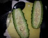 苦くないゴーヤの下処理作り方1写真