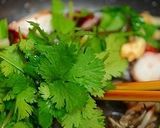 ✿タコと舞茸のパクチー炒め✿作り方5写真