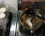 簡単マグロのカマ煮込み作り方4写真