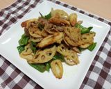 簡単!蓮根とちくわのカレー炒め♪作り方6写真