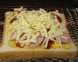 とろとろ卵のチーズトースト作り方1写真