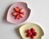 いちご3個で出来る♪桜と梅の花作り方4写真