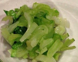 青梗菜と鶏むね肉のゆずマヨ和え作り方5写真
