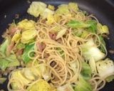 *・.キャベツとアンチョビのパスタ.・*作り方5写真
