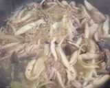 【男飯】ツナとキノコの和風スープスパ作り方4写真