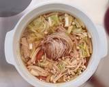 プチッと鍋で☆具だくさん春雨キムチスープ作り方4写真