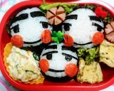 今日も元気だ♪イモっちゃん弁当♪作り方5写真