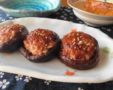 椎茸の肉詰め☆照り焼き味作り方3写真
