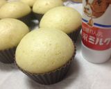 HMふんわりしっとりメープル蒸しパン♡作り方5写真