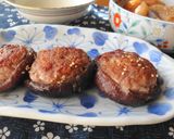 簡単・美味しい☆椎茸の肉詰め焼き作り方6写真