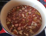 栄養満点☆キノコと大豆のトマト煮込み作り方2写真