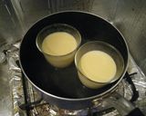 牛乳と卵だけ。手鍋で濃厚プリン作り方3写真