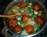 肉団子と野菜のおろしポン酢煮作り方8写真