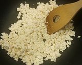 糖質ちょい削減☆木綿豆腐で米もどき作り方5写真