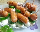 お弁当に！ウインナーきゅうり作り方5写真
