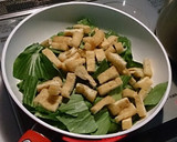 簡単♡豚肉と油揚げとチンゲン菜炒め煮作り方5写真