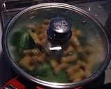簡単♡豚肉と油揚げとチンゲン菜炒め煮作り方9写真
