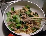 簡単♡豚肉と油揚げとチンゲン菜炒め煮作り方10写真