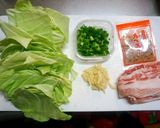 レシピ本掲載☆豚肉とキャベツの重ね蒸し作り方1写真