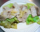 レシピ本掲載☆豚肉とキャベツの重ね蒸し作り方9写真