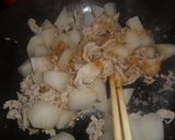 豚こまと大根の甘味噌炒め作り方5写真