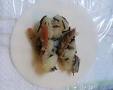 ひじき煮をリメイク！簡単！揚げ焼き餃子☆作り方3写真