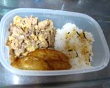 豚丼弁当作り方5写真