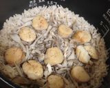 ホタテの貝柱で 炊き込みご飯作り方5写真