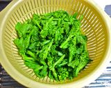 タコと菜の花の粒マスタード和え作り方3写真