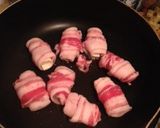 簡単！BBQソースの餅チーズ豚肉巻き作り方3写真