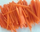 にんじんしりしり 味噌入り♪作り方1写真