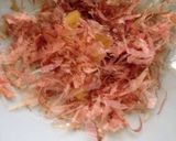 こんこ(沢庵)の鰹節まぶし お茶漬けの共作り方2写真