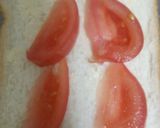 簡単☆納豆トマトチーズのトースト作り方2写真
