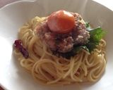 簡単！ごま油香るネギトロスパゲティ作り方3写真