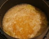 キャベツと鮭の胡麻みそ雑炊作り方3写真