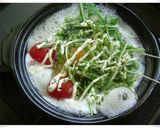 サラダのようなマヨ玉あつあつラーメン鍋♪作り方5写真