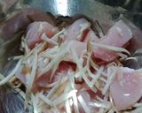 鶏肉好きの牛蒡入りとり天作り方2写真