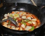 酢豚…いや酢“鶏”？…鶏団子の甘酢和え？作り方5写真