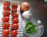 洋風トマト飯作り方1写真
