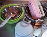 スポンジケーキ（18ｃｍ）作り方1写真