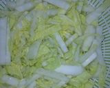 芽キャベツと白菜ミルクスープ♪胃腸風邪に作り方3写真