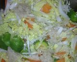 芽キャベツと白菜ミルクスープ♪胃腸風邪に作り方4写真
