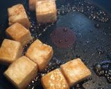 簡単☆照り焼きのたれで揚げ豆腐作り方4写真